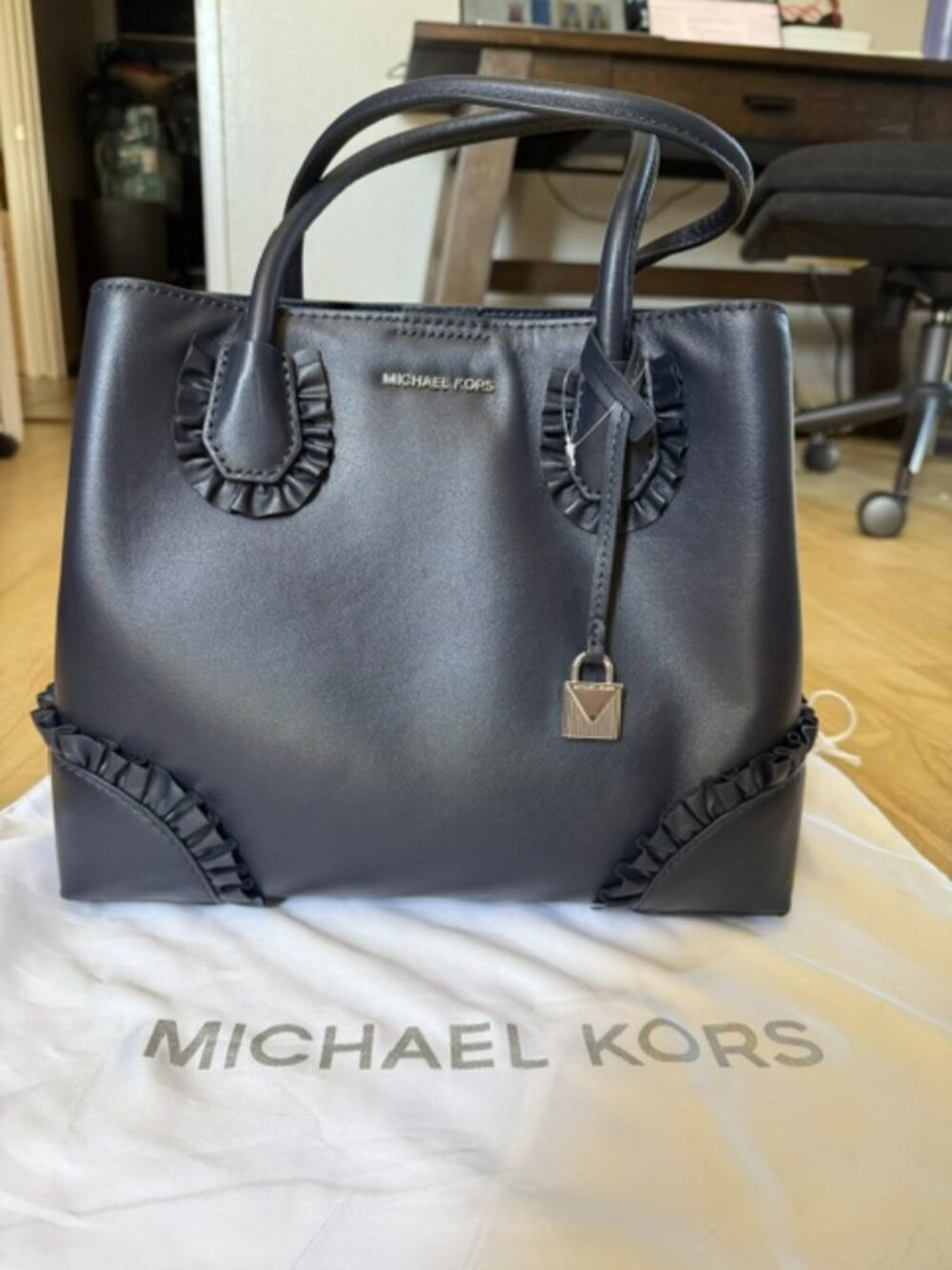 Michael Kors Medium Leather Satchel